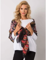 Šatka AT CH F106008 čiernej a červenej