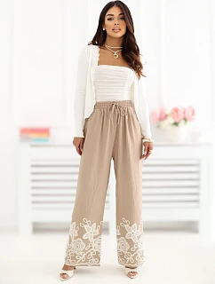 CS SP nohavice YH78122.01 dark lilac