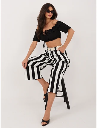 IT nohavice SP 976981.30 white black