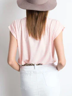 Tričko RV TS 4833.90P svetlo ružová