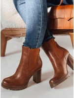 Dámske čižmy CHICMOVE s ťavím podpätkom FashionStreet ZY0577 Dámske čižmy CHICMOVE s ťavím podpätkom FashionStreet ZY0577