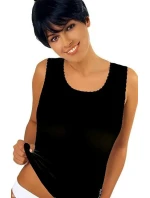 Čierna dámska košieľka Emili Michele S-XL Čierna dámska košieľka Emili Michele S-XL