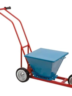 VOZÍK NA MAĽOVANIE LINIEK - UNIVERZÁLNA KRIEDA/VÁPNO