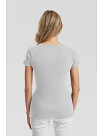 Fruit of the Loom Lady-Fit Iconic 150 V-Neck T Dámske tričko s výstrihom do V 16.1444 biele Fruit of the Loom Lady-Fit Iconic 150 V-Neck T Dámske tričko s výstrihom do V 16.1444 biele