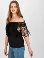 Blúzka AT BZ 1801.87 čierna