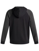 Under Armour Rival Fleece Colorblock Hoodie black 6003958 001 pánske