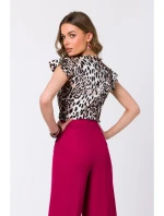 S344 Blúzka s nariasenými rukávmi - model 2 S344 Blúzka s nariasenými rukávmi - model 2