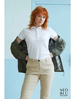 NEOBLU Owen Women Dámske piqué polo 24.3189 soft grey NEOBLU Owen Women Dámske piqué polo 24.3189 soft grey