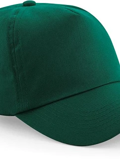 Beechfield B 10 5-panelová čiapka s kšiltom „Original“ 53.0010 fľašovo zelená