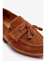 Pánske semišové mokasíny Zazoo 1566 brown Pánske semišové mokasíny Zazoo 1566 brown