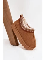 Śniegowce Dziecięce Z Haftem Camel Prina