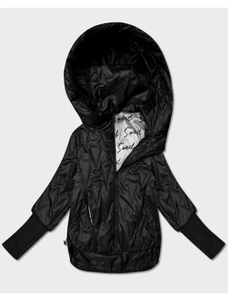 Dámska pletená bunda Goodlookin Black (B8575-1)