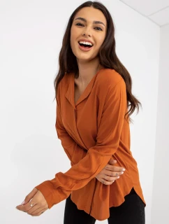 Blúzka D73761M10997C svetlo hnedá