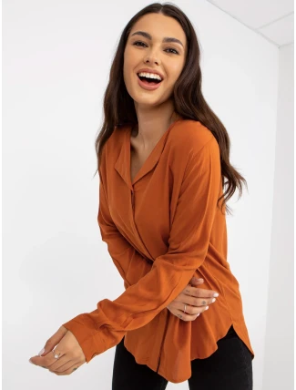 Blúzka D73761M10997C svetlo hnedá