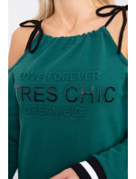 Šaty Tres Chic zelené