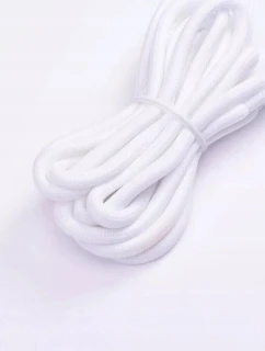 Šnúrky do topánok biele 90cm - Iguana