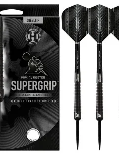 Harrows Supergrip Black 90% steeltip SupergripBlack90% šípky