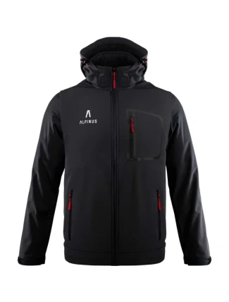 Alpinus Stenshuvud softshellová bunda čierna BR43371 pánska Alpinus Stenshuvud softshellová bunda čierna BR43371 pánska