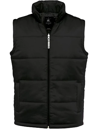 B&C Bodywarmer /men Pánska vesta 01.0930 čierna B&C Bodywarmer /men Pánska vesta 01.0930 čierna