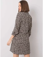 Šaty WN SK R817.66 čierna a béžová