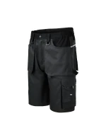 Woody pracovné šortky pánske ebony gray