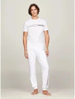 Pánske tričko UM0UM03196 YBR white - Tommy Hilfiger Pánske tričko UM0UM03196 YBR white - Tommy Hilfiger