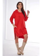 Dámska mikina uni 9078 červená - Kesi Dámska mikina uni 9078 červená - Kesi