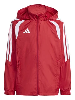 Detská bunda adidas Tiro 26 League červená JY9724