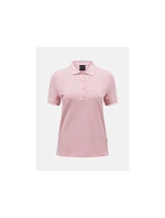Dámske tričko PEAK PERFORMANCE W Classic Cotton Polo, ružová farba Dámske tričko PEAK PERFORMANCE W Classic Cotton Polo, ružová farba
