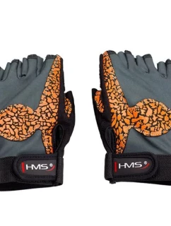 Rukavice Oragne/Grey W HMS RST03 r.M dámske