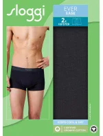 Pánske boxerky EVER Ease Hipster 2P - BLACK - black 0004 - SLOGGI Pánske boxerky EVER Ease Hipster 2P - BLACK - black 0004 - SLOGGI