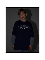 4F 4FJRSS26TTSHM3465-31S Chlapčenské tričko s voľnou potlačou