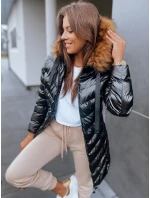 Dámska prešívaná bunda JASMIN black FashionStreet TY2945 Dámska prešívaná bunda JASMIN black FashionStreet TY2945