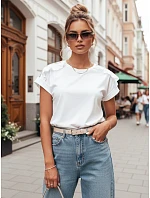Dámske boho tričko EKOSTIA ecru FashionStreet RY2345 Dámske boho tričko EKOSTIA ecru FashionStreet RY2345