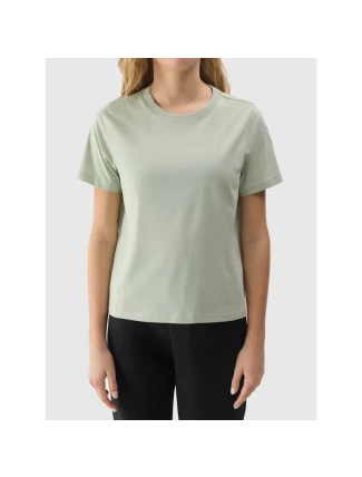 Dámske hladké tričko z organickej bavlny 4F