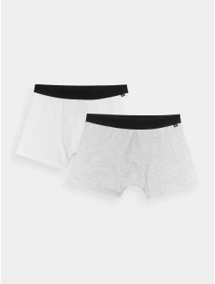 Pánske boxerky (2-pack) 4F 4FWMM00UBXSM059-90S pánske