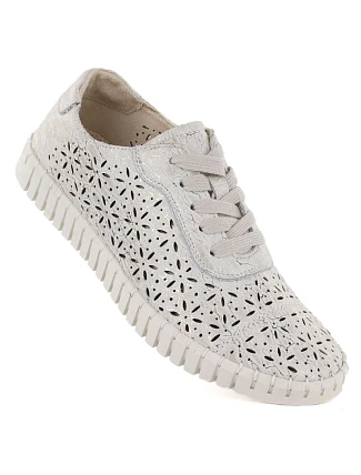 Dámske zlaté ažurové topánky Potocki JE19437