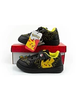 Leomil Detská športová obuv Pokemon Ľahké tenisky na suchý zips Black