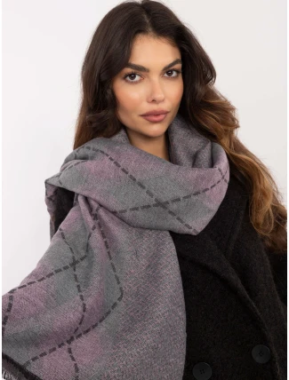 Závoj AT CH 12301.82P sivo-ružový