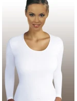 Biela dámska košieľka Emili Lena 2XL-3XL Biela dámska košieľka Emili Lena 2XL-3XL