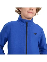 Chlapčenský fleece 4F M413 cobalt 4FJWAW25TFLEM413 36S