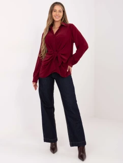 Košeľa IT KS 29053.69 bordová