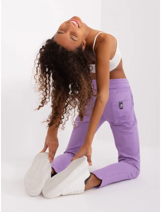 Tepláky RV DR 8380.25P svetlo fialová