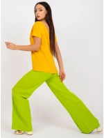 Tričko RV TS 4662.86 tmavo žltá