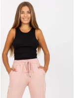 Tepláky RV DR 7517.22 svetlo ružová