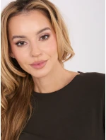 Blúzka WT BZ A1172.27 tmavohnedá