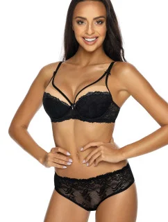 Dámska podprsenka 3232/11 Miko čierno-béžová - MAT