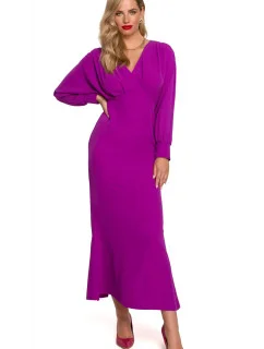 Dámske šaty K143 Levanduľová - Makover