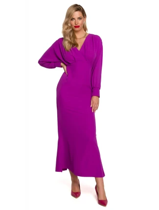 Dámske šaty K143 Levanduľová - Makover