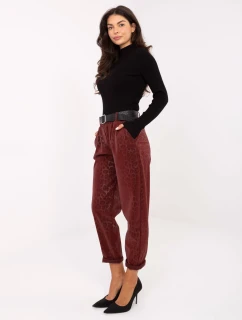 IT nohavice SP 242976.29P bordová